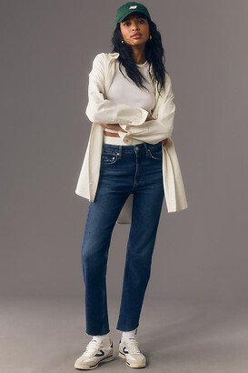 Harlow High-Rise Straight-Leg Jeans