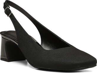 Faelynn Square Toe Slingback Pump