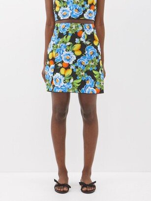 Analu Floral-print Mini Skirt