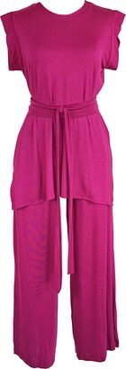 Jennafer Grace Fuchsia Tunic & Palazzo Pant Set