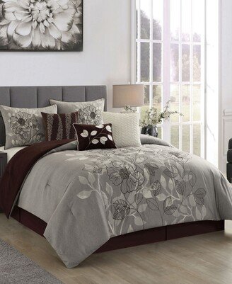 Stratford Park Lynette 7-Piece Comforter Set, King