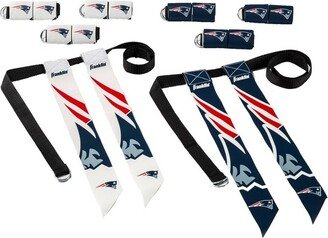 NFL Franklin Sports New England Patriots Youth Flag Football Set