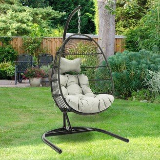 RASOO Comfortable Egg Chair for Indoor/Outdoor Living-AB