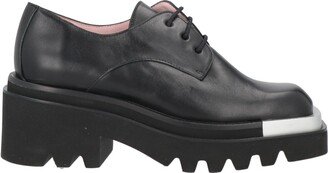 Lace-up Shoes Black-AC