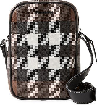 Paddy Checked Phone Crossbody Bag