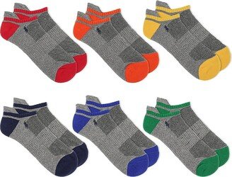 Tipped Sport Low-Cut Socks 6-Pack Set