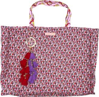 Julia Clancey Pink Martini & Pink Ladies Reversible Tote Bag