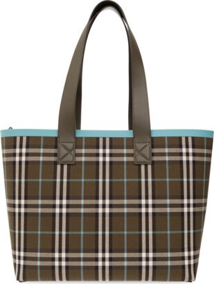 ‘London Medium’ Shopper Bag - Green