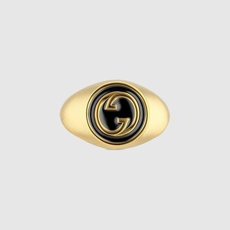 Blondie enamel ring