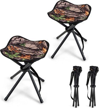 2 Pack Folding Hunting Stool Lightweight Foldable Outdoor - See Details