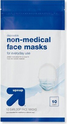 Disposable Face Mask - 10ct - up & up™