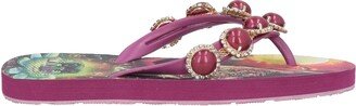 L.A. WATER Thong Sandal Garnet