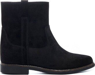 Panelled Ankle Boots-AA