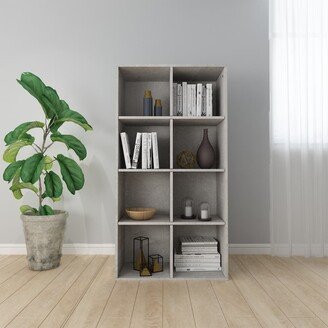 Book Cabinet/Sideboard Concrete Gray 26x11.8x51.2 Chipboard