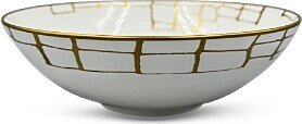 Alligator Gold Serving Bowl