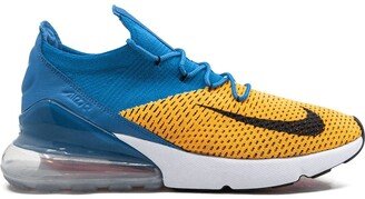 Air Max 270 Flyknit Laser Orange/Black/Blue Orbit sneakers