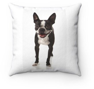 Boston Terrier Pillow - Throw Custom Cover Gift Idea Room Decor