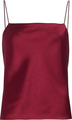 Harmon Draped Satin Camisole