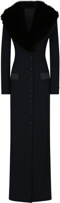 Single-Breasted Fitted-Waist Coat