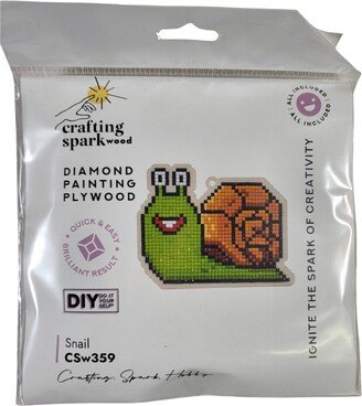 Crafting Spark Snail CSw359 Diamond Painting on Plywood Kit