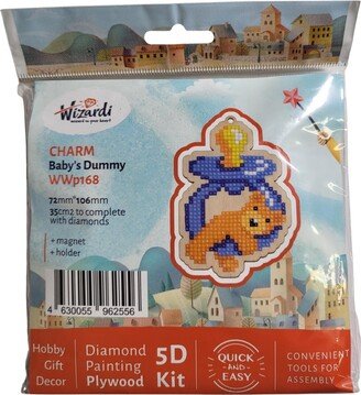 Crafting Spark Baby's Dummy WWP168 Diamond Painting on Plywood Kit