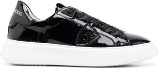 Patent-Leather Sneakers
