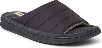 mens Max Quilted Nylon Slide Slipper