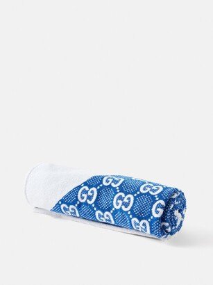 GG-jacquard Cotton-terry Beach Towel