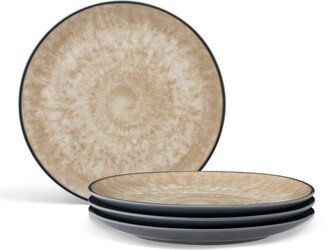 ColorKraft Essence Citrine Set of 4 Coupe Salad Plates