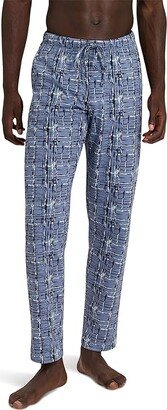 Night Day Knit Pants (Liquid Check) Men's Pajama