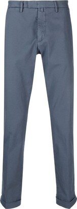 Tapered-Leg Chino Trousers