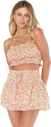 Nat Skort (Beachy Blossom) Women's Skort