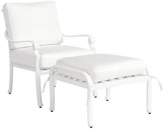 Maison Lounge Chair & Ottoman with 1 Chair Cushion Set and 1 Ottoman Cushion