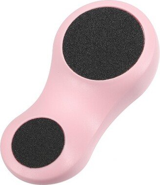 Unique Bargains Plastic Dual Sided Foot File Coarse and Fine Pedicure Removes Dead Skin Frosted Paper 1 Pc Pink