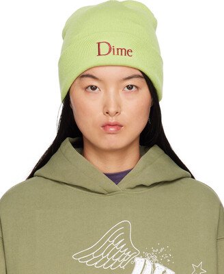 Dime Green Classic Beanie