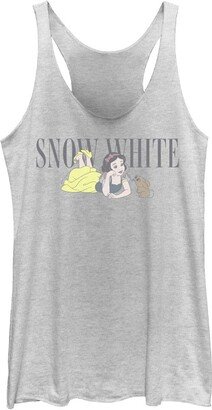 Princesses Snow Women's Racerback Tank Top