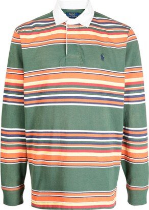 The Iconic Rugby Shirt striped polo shirt