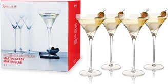 Willsberger Martini Glasses, Set of 4, 9.2 Oz