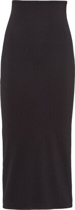 Logo-Print Pencil Skirt