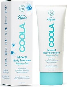 Mineral Body Sunscreen Spf 50 - Unscented