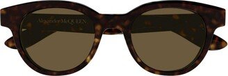 Cat-Eye Frame Sunglasses-AZ