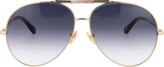 Gradient Aviator Sunglasses