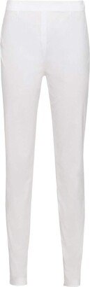 Ankle-Zips Poplin Trousers