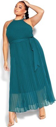 Women's Plus Size Maxi Rebecca - Teal - 18W