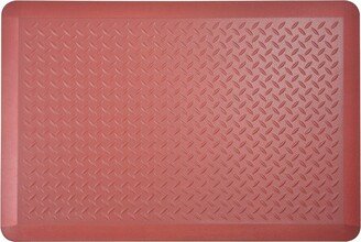 Aspen Creative Anti-Fatigue Floor Mat, Tread Plate Pattern 24x36x2/3 - 24x36-AC