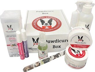 Warren London Pawdicure Box | Dog Spa Gift Set for Paws | Contains 8 luxury products