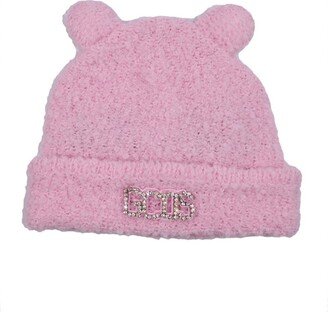 Logo Embellished Beanie