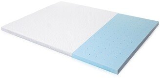 Isolus 2.5 Gel Memory Foam Queen Mattress Topper