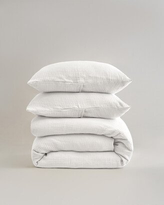 Organic Airy Gauze Duvet Cover Set