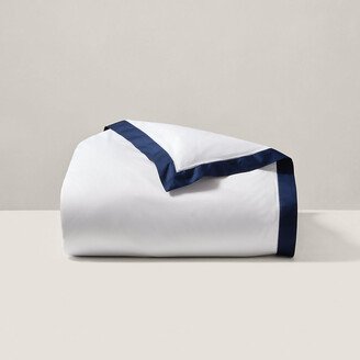 Organic Cotton Sateen Border Duvet Cover